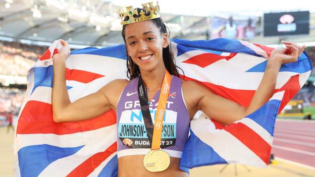 2023 World Championships: Katarina Johnson-Thompson wins stunning heptathlon gold