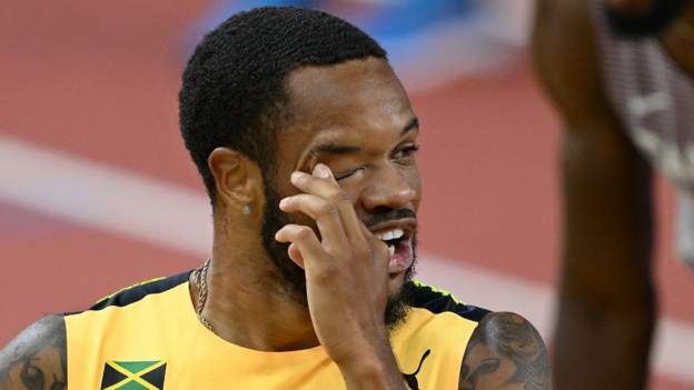 IAAF World Championships 2023: Jamaican Andrew Hudson runs with glass in his eye after crash